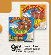 Happy Cow Cheese Slices-150g Each