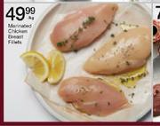 Marrinated Chicken Breast Fillets-Per Kg