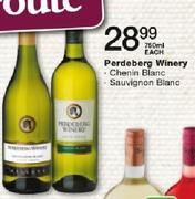 Perdeberg Winery Sauvignon Blanc-750ml Each