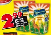 Sun Blast Flavoured drink Assorted-200ml Each