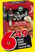 Rajah Curry Powder Assorted-50g