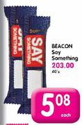 Beacon Say Something-40's