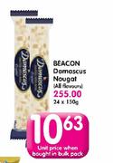 Beacon Domoscus Nougat(All Flavours)-24x150g
