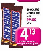 Snickers Chocilate Bar-24's