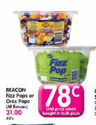 Beacon Fizz Pops Or Oros Pops(All Flavours)-40's