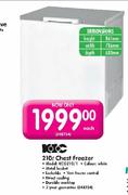KIC 210Ltr Chest Freezer KCG210/1