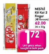 Nestle Kit Kat 2 Finger(All Flavours)-36x22g