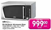 Salton 30L Electronic Microwave Oven SMW30ET