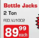 Auto Kraft 2 Ton Bottle Jack 