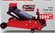 Auto Craft 3 Ton Trolley Jack