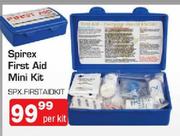 Spirex First Aid Mini Kit-Per Kit