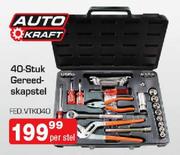 Auto Kraft 40 Stuk Gereedskapstel-Per Set