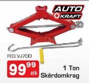 Auto Craft 1 Ton Skerdomkrag