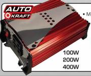 Auto Kraft Power Inverter 200W With 2 Pin Plugs