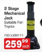 2 Stage Mechanical Jack Suitable For Toyota