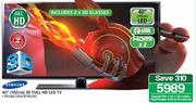 Samsung 40"(102cm) 3D Full HD LED TV UA40EH6030