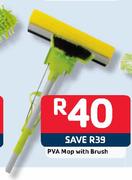  PVA Mop With Brush