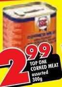 Top One Corned Meat Assorted-300g