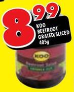 Koo Beetroot Grated/Sliced-405g