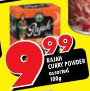 Rajah Curry Powder Assorted-100g