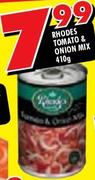 Rhodes Tomato & Onion Mix-410g