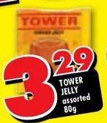 Tower Jelly Assorted-80g
