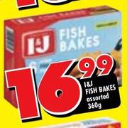 I&J Fish Bakes Assorted-360g