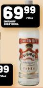  Smirnoff 1818 Vodka-750ml