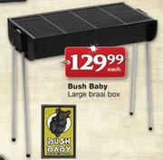 Bush Baby Large Braai Box