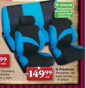 Q premium 6 Piece Memphis Car Seat Covers