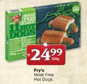 Fry's Meat Free Hot Dogs-500gm