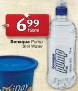 Bonaqua Pump Still Water-750ml