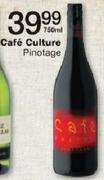 Cafe Culture Pinotage-750ml