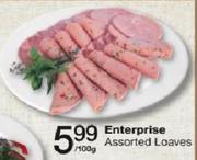 Enterprise Assorted Loaves-Per 100g