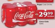 Coca-Cola Cans-6 x 330ml
