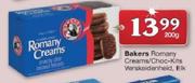 Bakers Romany Creams/Choc-Kits-200gm