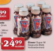 Clover Super M Gegeurde Melk-6 x 200ml