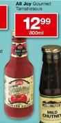 All Joy Gourmet Tamatiesous-800ml