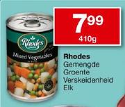Rhodes Gemengde Groente Verskeidenheid-410g Elk
