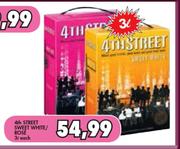 4th Street Sweet White/Rose-3L Each