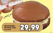 Devonshire Sponge Cake Assorted