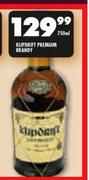 Klipdrift Premium Brandy-750ml