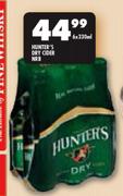 Hunter's Dry Cider NRB-6 x 330ml