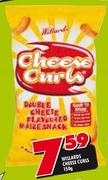 Willards Cheese Curls-150g