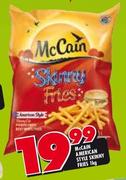 McCain American Style Skinny Fries-1kg