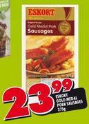 Eskort Gold Medal Pork Sausages-375g