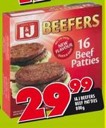 I&J Beefers Beef Patties-800g