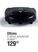  Ottimo 2 Slice Sandwich Maker
