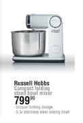 Russell Hobbs Compact Folding Stand Bowl Mixer