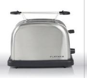 Platinum 4 Slice Stainless Steel Toaster With Bread Tray
